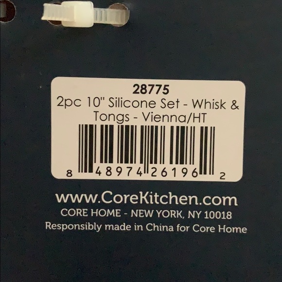 Core 2 Piece Set Whisk & Tongs - Picture 5 of 5